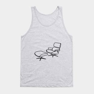 Eames Chair and Ottoman Tank Top